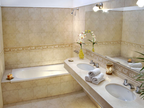 Baño del hotel