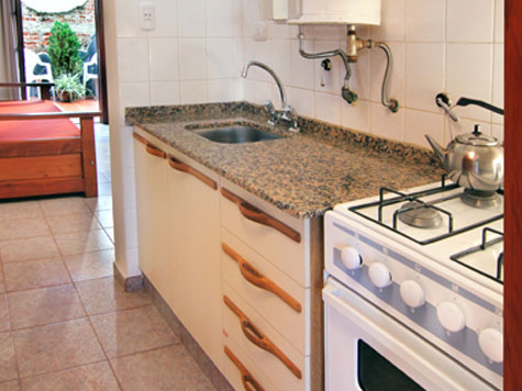 Cocina de un departamento