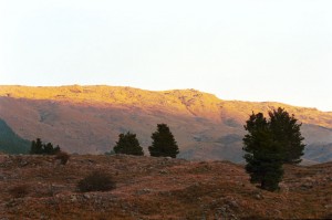 Amanecer sobre las Sierras Grandes